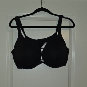 Cacique Classic Black Bra Tshirt 42DDD